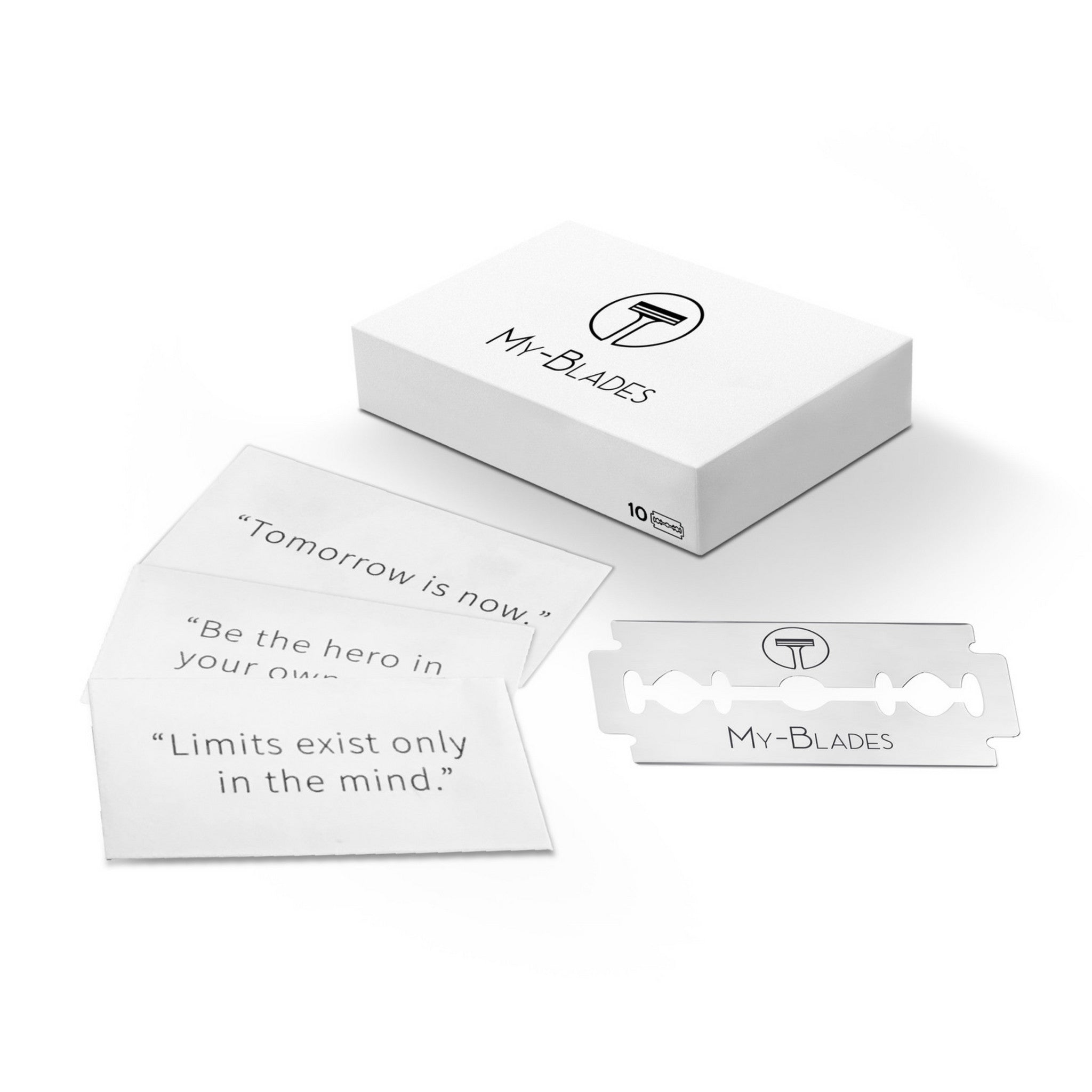 شفرات حلاقة بلاتينية مزدوجة الحواف X100